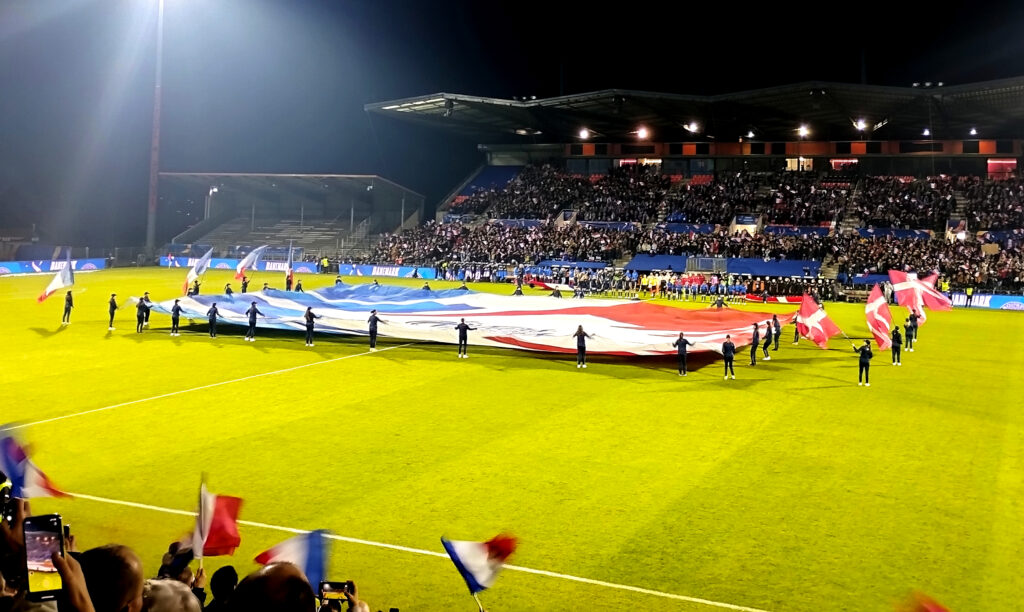 Stade Francis-Le-Basser, le 15 février 2023 - Photo : Mathieu Péan.